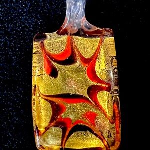 Rectangle Glass Pendant